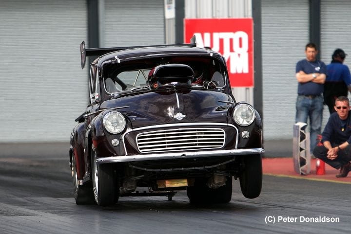  get our all steel 2700 lb Morris Minor pickup truck into the nines