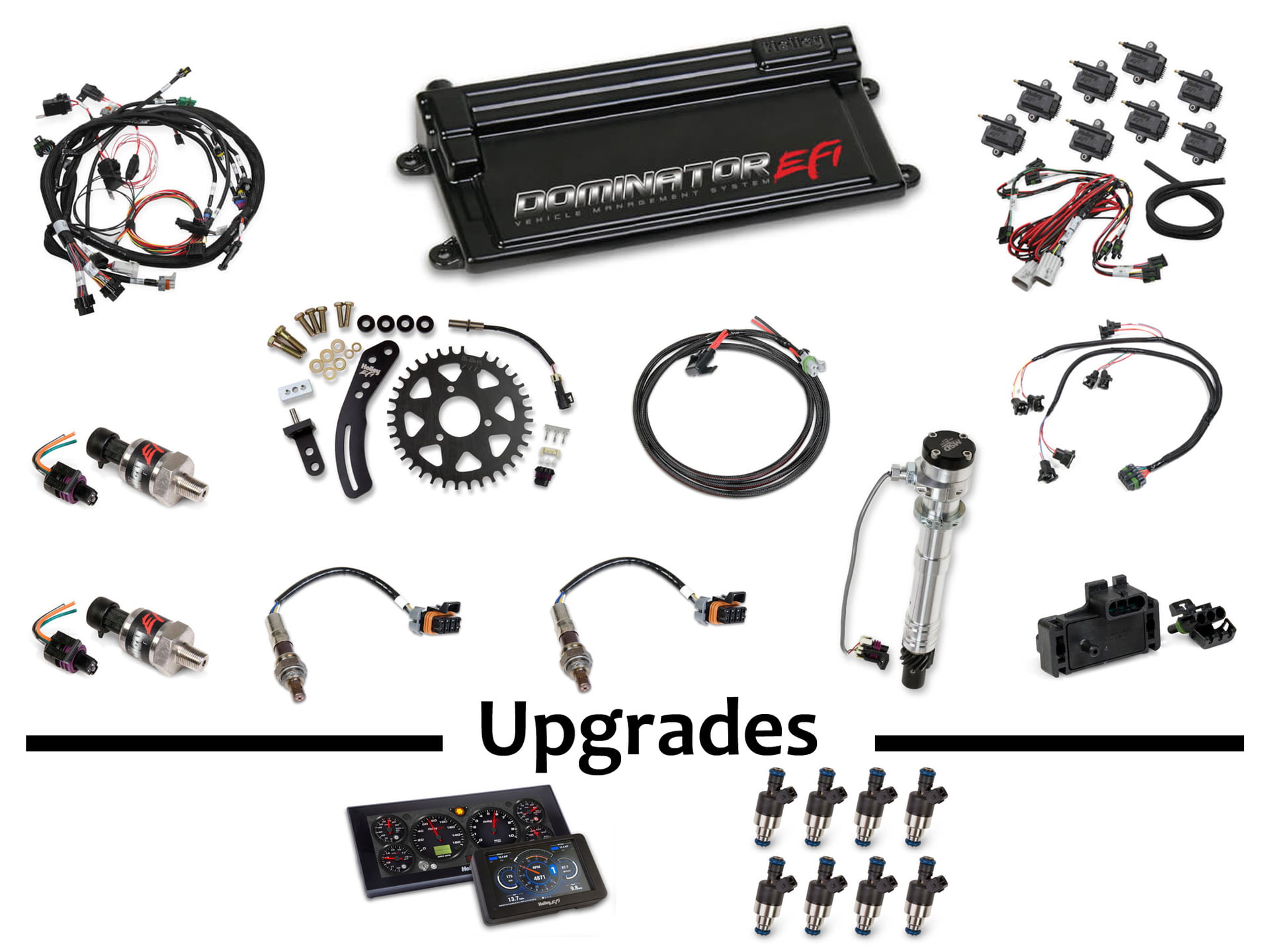 Holley Dominator SBC/BBC Supercharger EFI Kit Steve Morris Engines