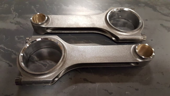 SME 4340 Forged H-Beam BBC Connecting Rods - Set of 8