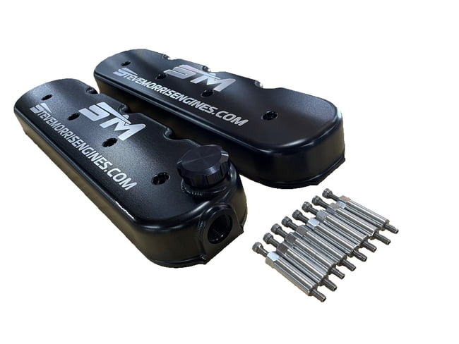 LS Billet Valve Covers With SM logo