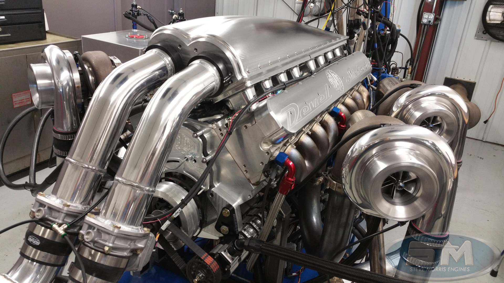 Steve Morris Engines dyno testing