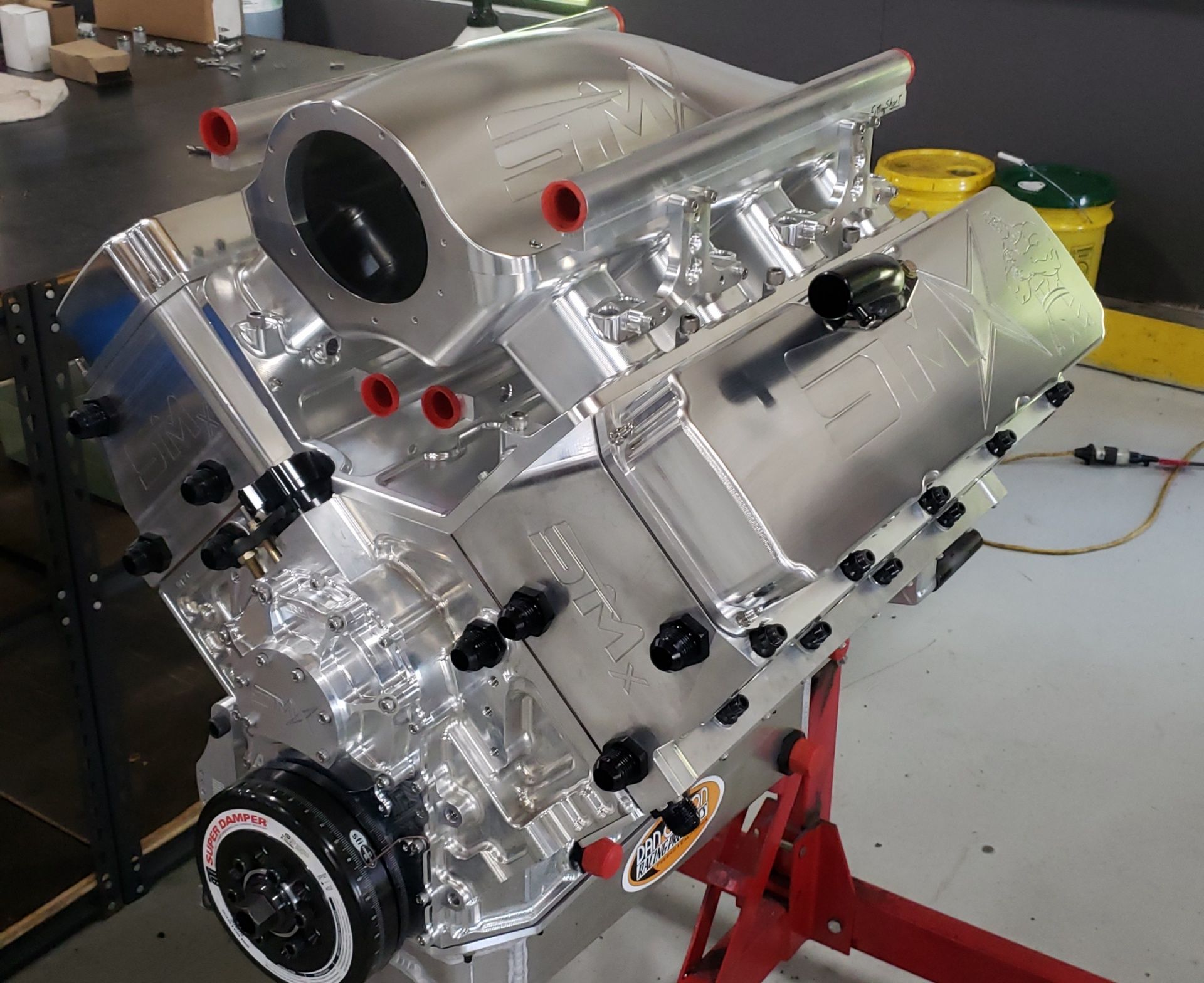 SMX 4500+HP Water Jacketed ProMod engine Steve Morris Engines