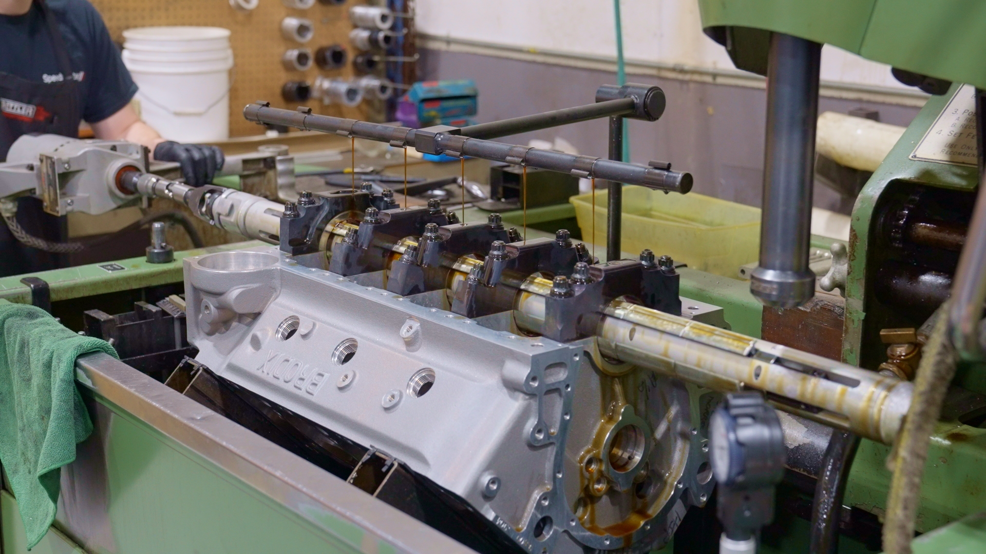Head Machining Process at Steve Morris Engines