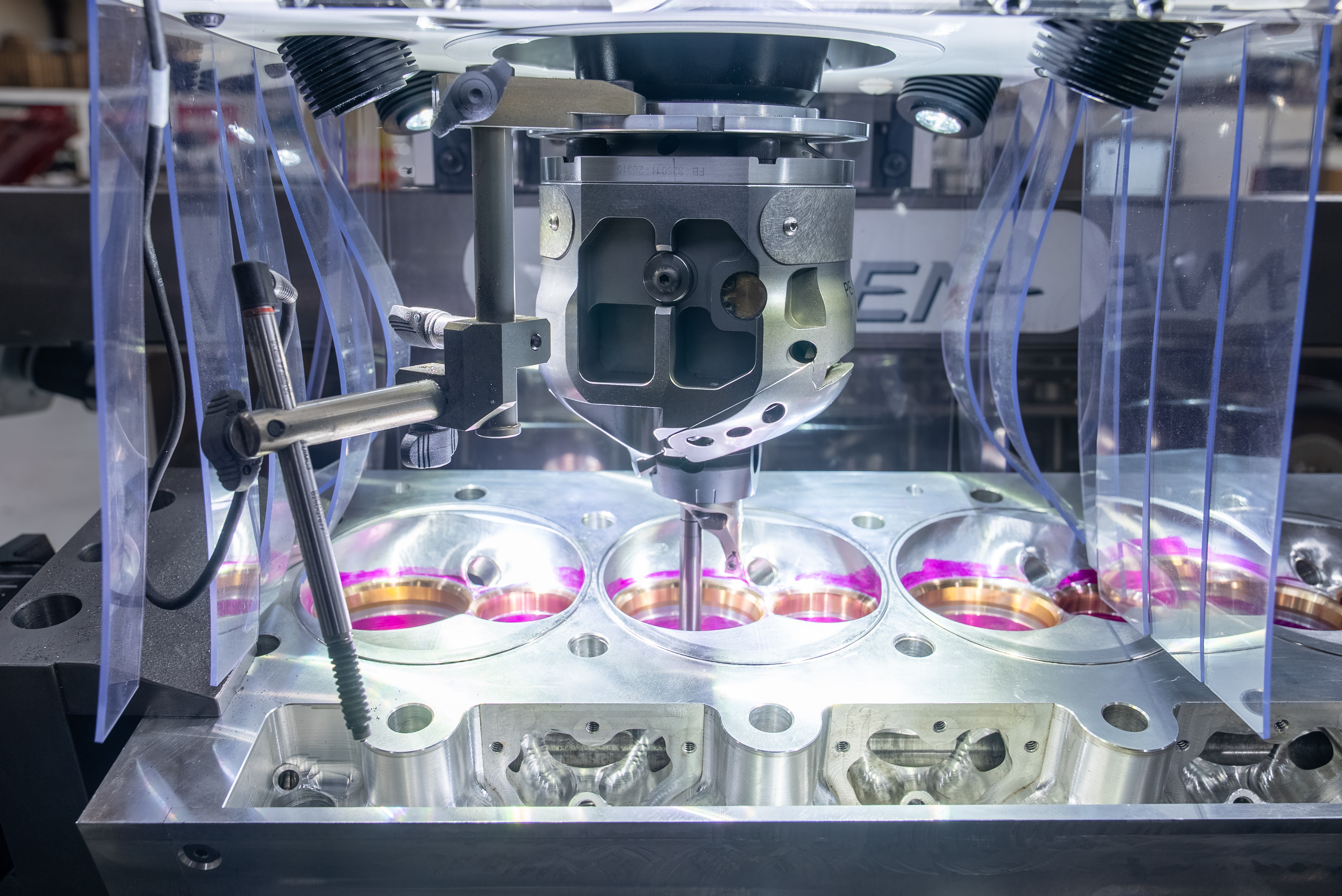 CNC machining at Steve Morris Engines