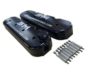 LS Billet Valve Covers With SM logo