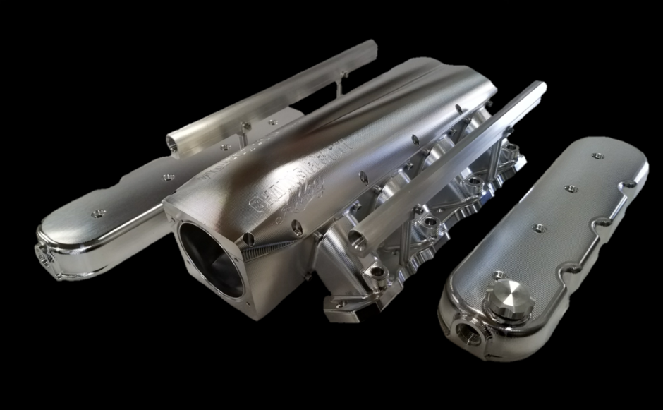 Shaun's Custom Alloy Billet LS Intake manifolds Steve Morris Engines
