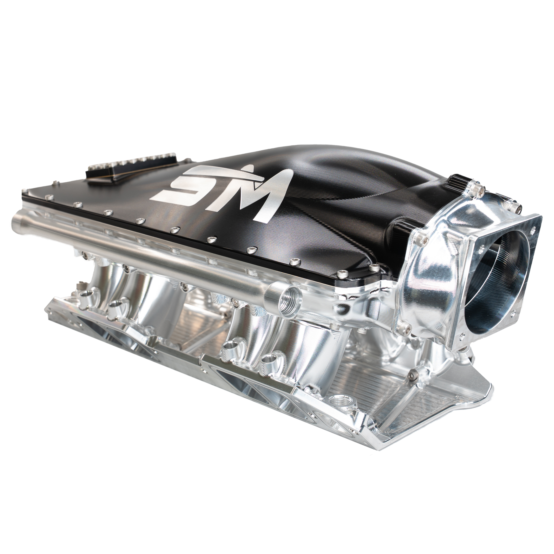 Shaun's Custom Alloy Billet BBC Intake Manifold - Steve Morris Engines