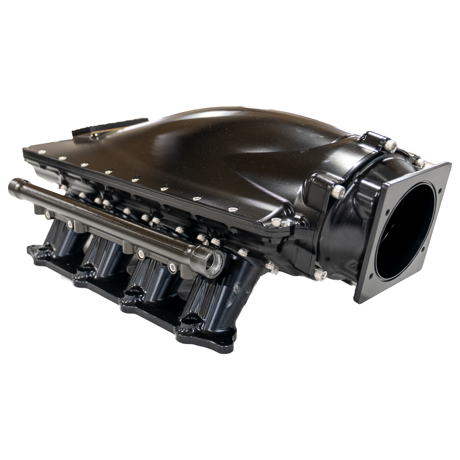 Engine Blade Intake Shaun's Custom Alloy Billet Coyote Intake Manifold - Steve Morris Engines