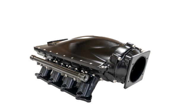 Shaun's Custom Alloy Billet Coyote Intake Manifold