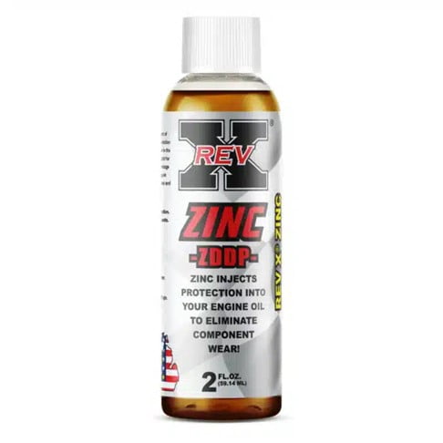 REV X ZDDP – Zinc Oil Treatment – 2 fl. oz.